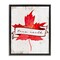 Stupell Industries True North Maple Leaf Floating Frame, design by Lil' Rue